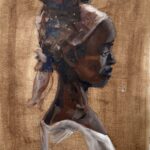 portret, oil 50x60