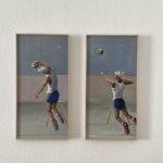 2 Volleybal Moves 2024 Oil 25x60 🔴